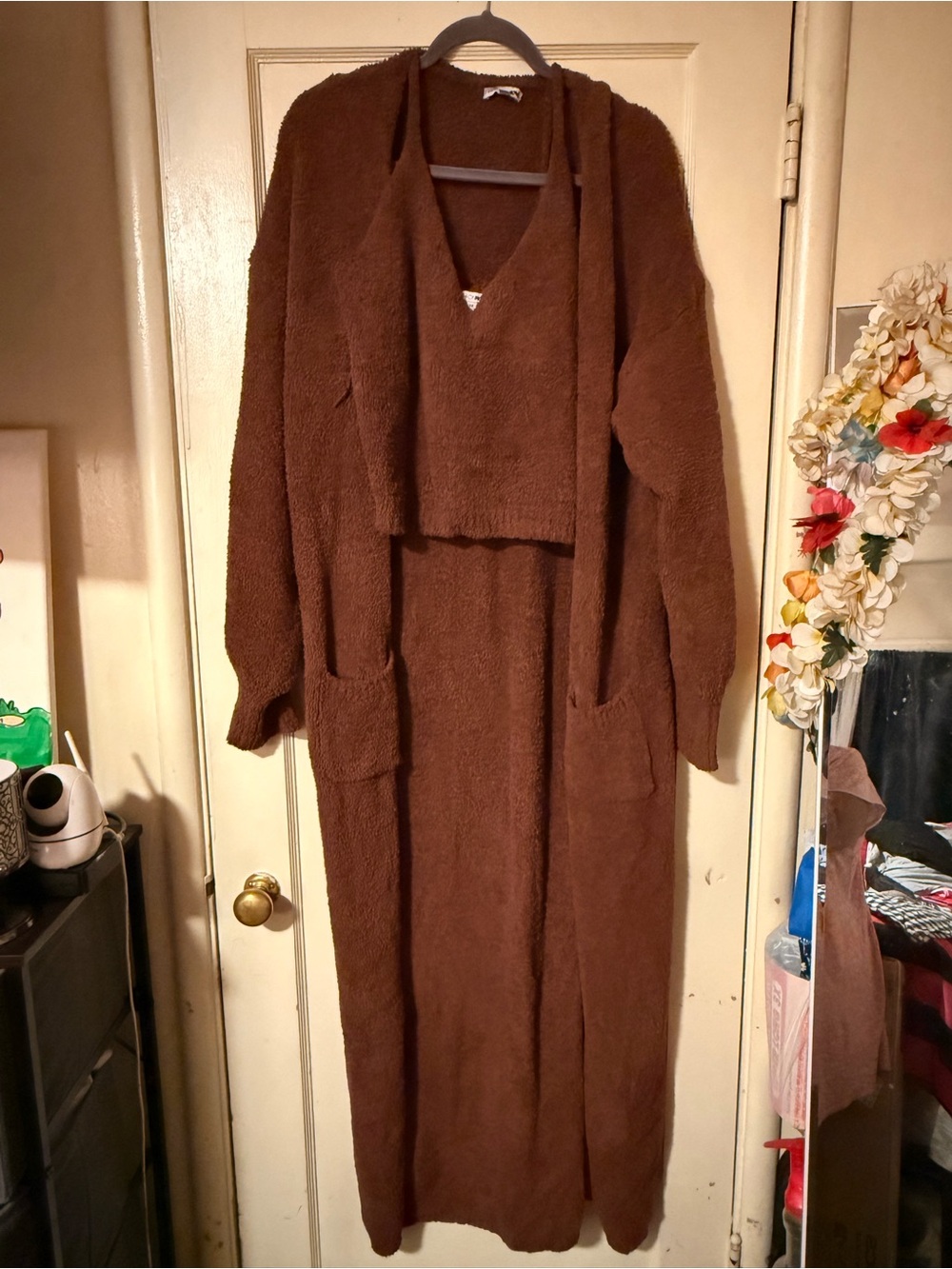 Fashion Nova Chocolate Brown 3 piece set